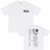 Hot  Ado World Tour Hibana Tshirt Men Women 2026 summer Fashion Casual T Shirts MenCasual Cotton Vintage Short Sleeve Top