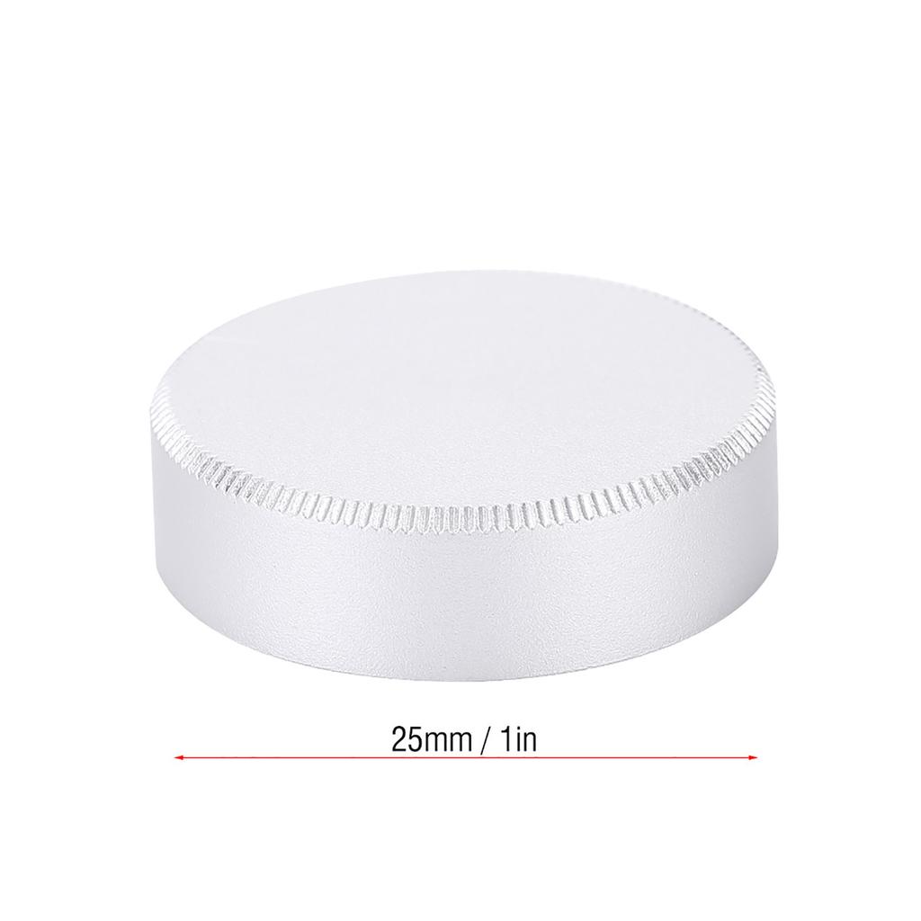 5pcs Metal C Mount Rear Lens Cover 27mm for CCTV TV Lenses (Black)