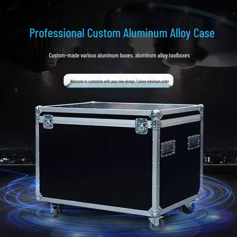 Heavy-Duty Aluminum Flight Trolley Case