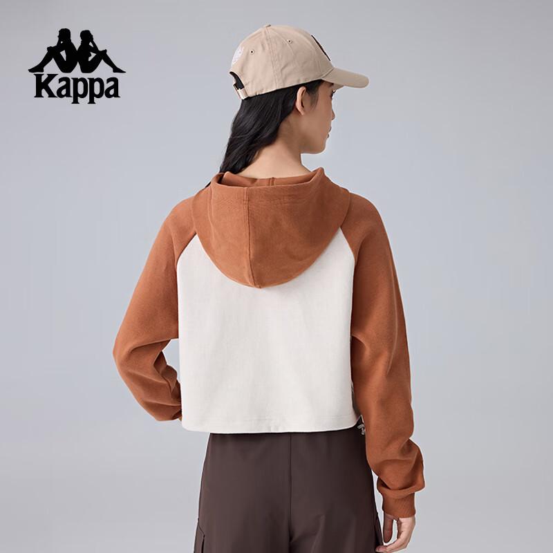 Kappa Women s Back-to-Back Hooded Sweatshirt K0F22MT81 XS