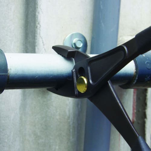 Fujiya Ultra Lightweight Combination Pliers, Black and Gold, 230-200-BG