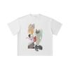 260 GSM Double Yarn 32 Count 100% Cotton Kaiju No 8 V17 Print Unisex Heavy Cotton T Shirt