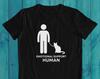 Emotionaler Unterstützungs Mensch Katzen Mama Papa Shirt Wer hat Wen Gerettet