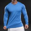 New Outdoor Quick-drying Fitness Clothing Sports Long-sleeved Base Basketball Running Compression Tights High-length Sleeve Men