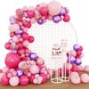 Balloon garland butterflies pink purple balloons for birthday 1st birthday xxl 133pcs