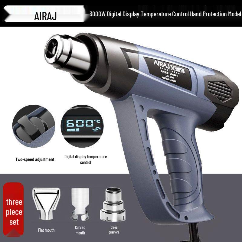 Arrizo High-Power Portable Heat Gun for Electronic Repair & Heat Shrink Applications