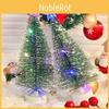 Colorful Christmas Tree Night Light Led Glowing Decoration For Christmas Kids Nursery 17.6cm Height