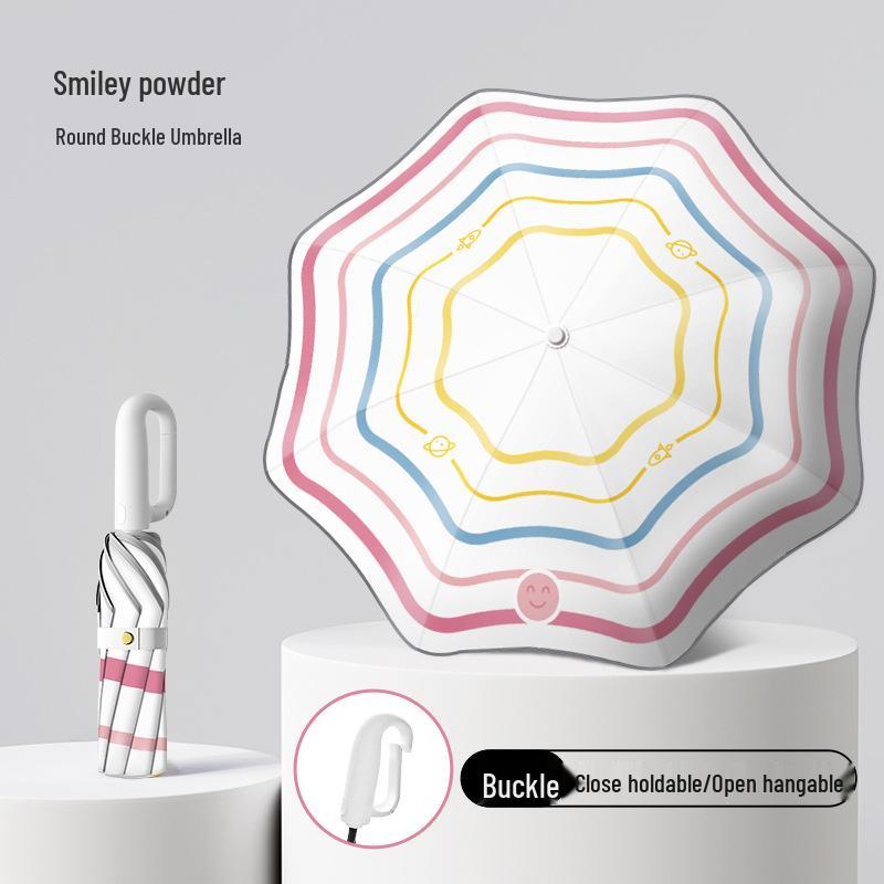 Children's Safe Automatic Umbrella - Anti-Stab, Rounded Corners for School Boys & Girls