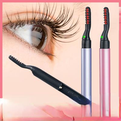1 PC Electric Eyelash Curler Enhances Eyelash Enhancer Eyelash Riser Extension Clip Provides Roller Perm Comb Enhancer