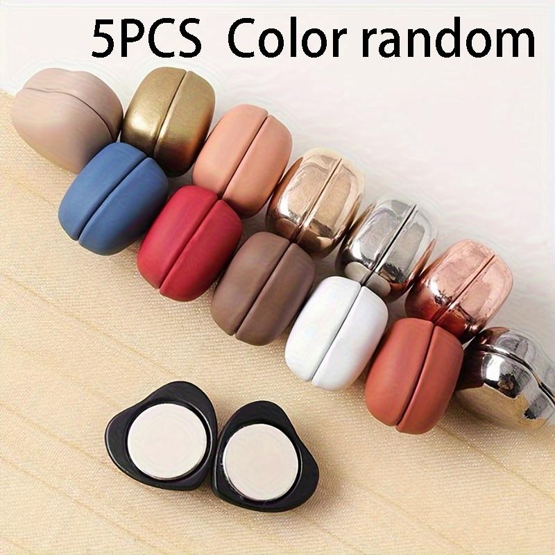 

5Pcs Multicolor Fashion Heart-Shaped Magnetic Clips, Detachable Magnets for Shirts, Collars, Cuffs, Scarves - DIY Decorative