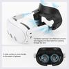 M019 6 IN 1 Face Pad Replacement For Meta/Oculus Quest 3VR Sweat-Proof PU Ice Silk Foam Face Cushion Nose Pad Lens Protector