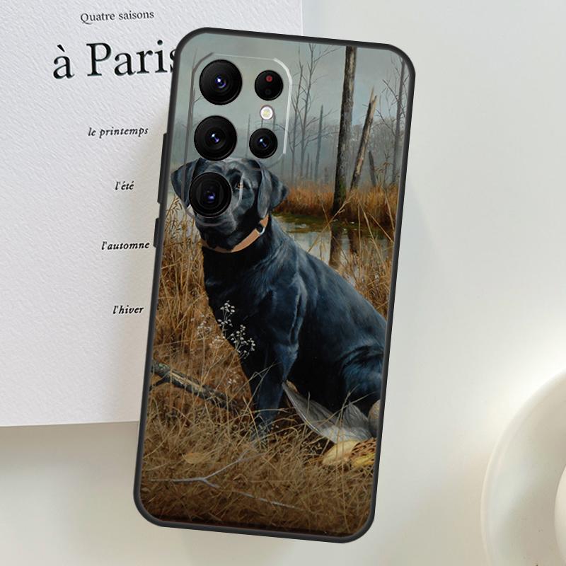 Labrador Puppy Dog Case For Samsung Galaxy S26 Ultra S25 S23 S22 S21 S24 Ultra S10 S20 Plus S25 FE Phone Cover