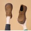 A New Style of Fashionable Shoes for The Lazy, Soft-soled, Height-increasing, Thick-soled Retro Single Women's Shoes