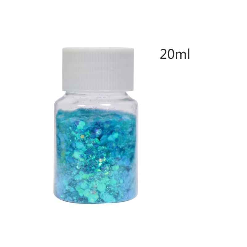 Blue Fine Glitter for Resin Art Craft Supply Glitter Sequins Festival Makeup Glitter Cosmetic Sequins for Gloss Mold Mak
