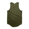 Muscleguys Simple Design Summer Cotton Trend Sports Breathable Fitness Vest Printing Wide-shoulder Tank Top Men's Tight-fitting Outer Wear