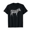 Zebra T Shirt Vintage Washed Top For Everyday Wear Unisex Breathable Slightly Homme Graphic Soft Fashion Stylish Casual