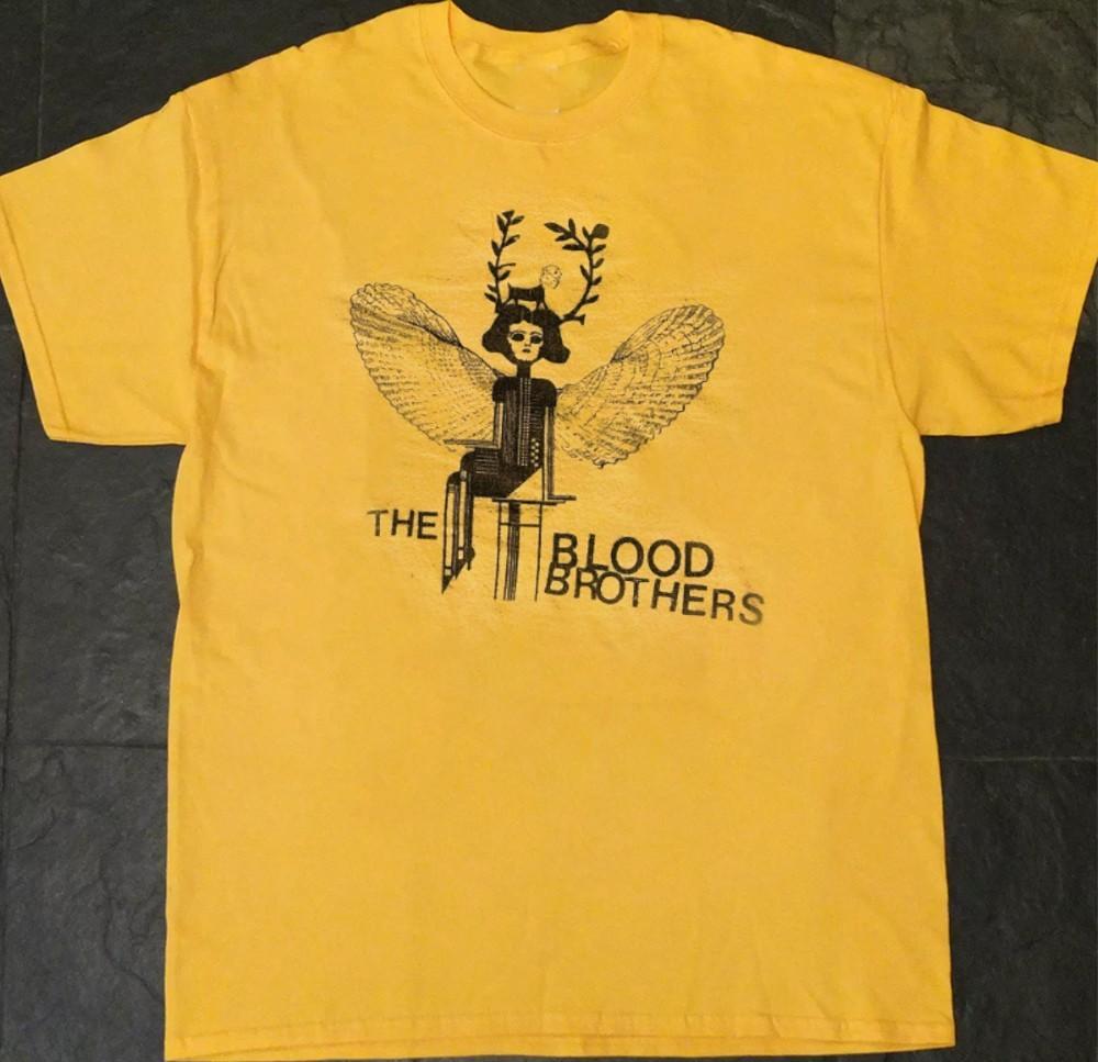 Retro The Blood Brothers Blood Brothers Cotton All Size Shirt K7.172 S разноцветный