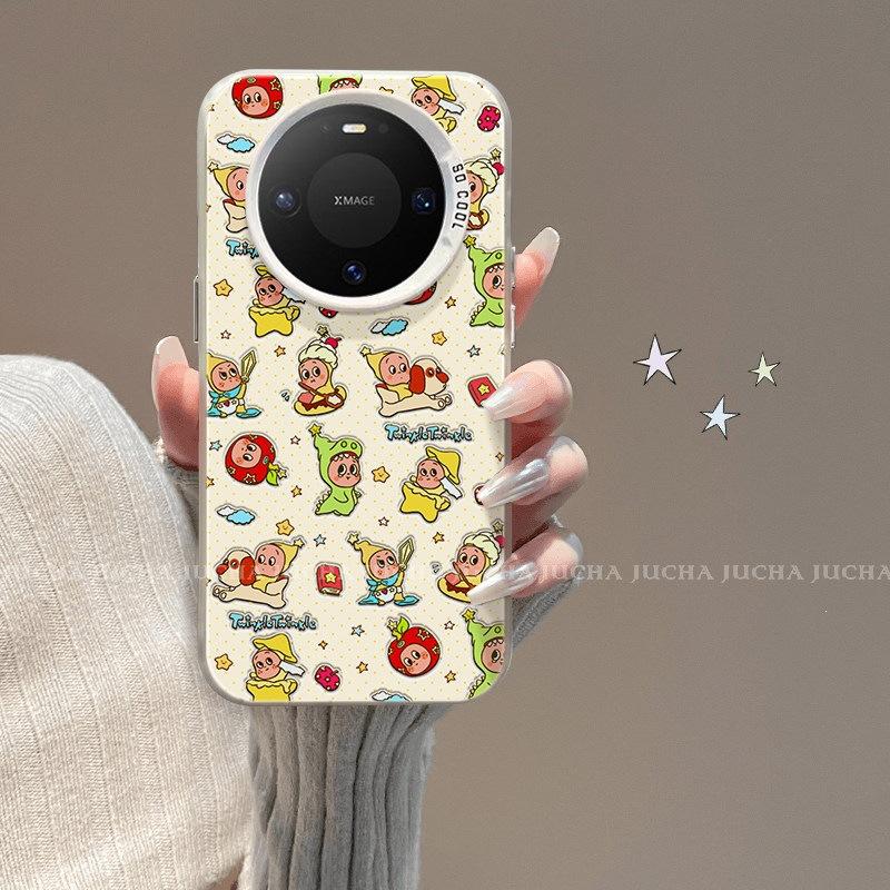 Applicable to Huawei mate80promax mobile phone case new model with bracket mat70 fun female full screen star doll