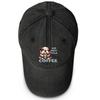 Dog Coffee Print Snapback Baseball Hat, Animal Sports Hat Sun Visor Trendy Curved Brim Cozy Adjustable Sun Hat