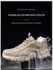 Breathable Fly-Knit Steel Toe Safety Shoes - Durable, Anti-Slip, and Comfortable for Long Hours
