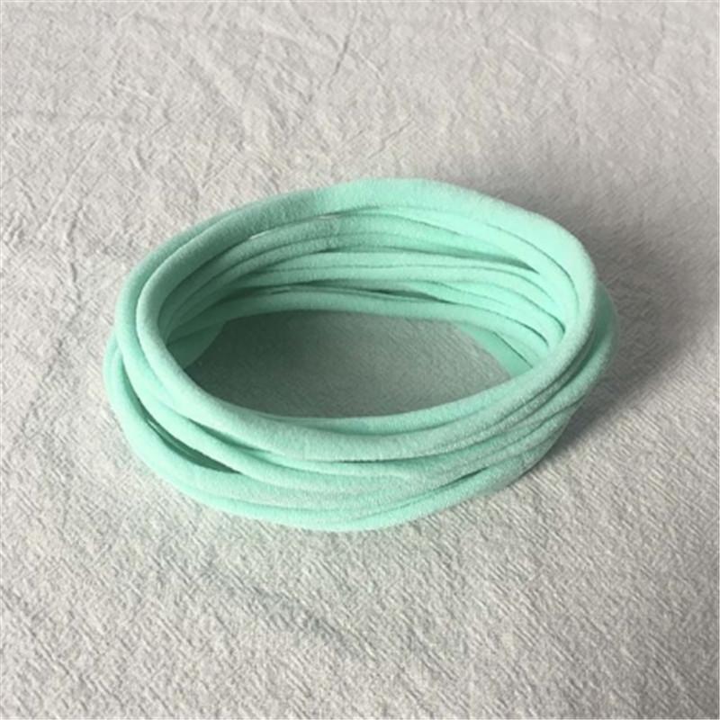 20 Stück/Los Baby Mädchen DIY Nylon Stirnbänder Weiches Spurloses Dehnbares Stirnband für Kinder Haarband Mädchen Elastische Haarschmuck
