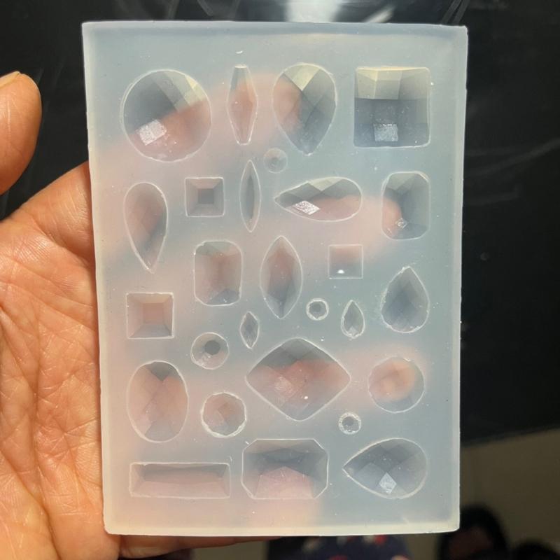 Diamond Accessories Mould Flexible Silicone Mold for DIY Crafts Jewelry Supplies
