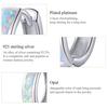 BAMOER Real 925 Sterling Silver Minimalist Hoop Earrings for Women Ear Circle Hoops Brincos Jewelry