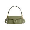Tabby 20 Logo Hardware Tag Leather Handbag Small Women Handbags Moss-Green CM543-B4MX