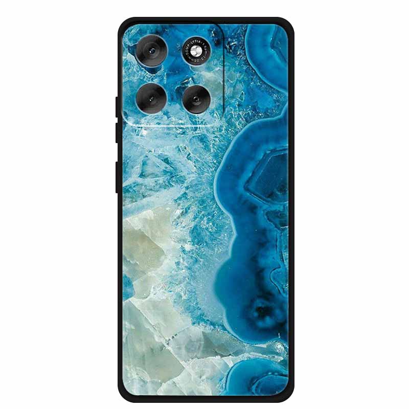 For Moto G86 G 86 Marble Case Luxury Silicone Phone Back Cover etui New Coque TPU Soft Cases for Motorola MotoG86 Funda Shield
