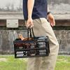 Captain Stag Folding Container Basket Handy Handle S M L Sizes Capacity 7L 15L 26L Black Khaki Olive