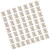50pcs Soft Non Woven Fabric Baby Bibs Disposable Infant Bibs set for Busy Parents Seeking Convenient & Hygienic Solution