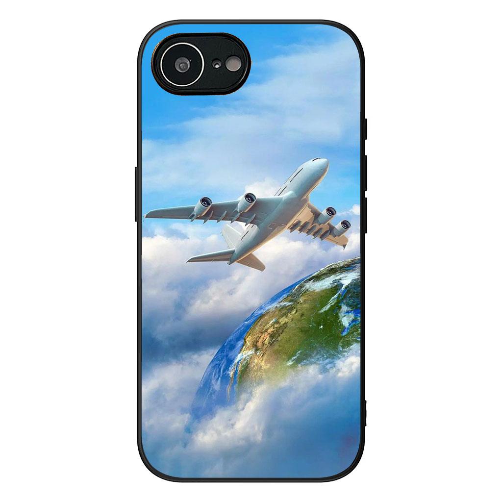 

Cover for OPPO A54 A40 A60 A80 A18 A16 A17 A38 A78 A79 A57 A55 A3 Pro A96 A15 A12 Phone Case Aircraft Travel OPPO A78 4G