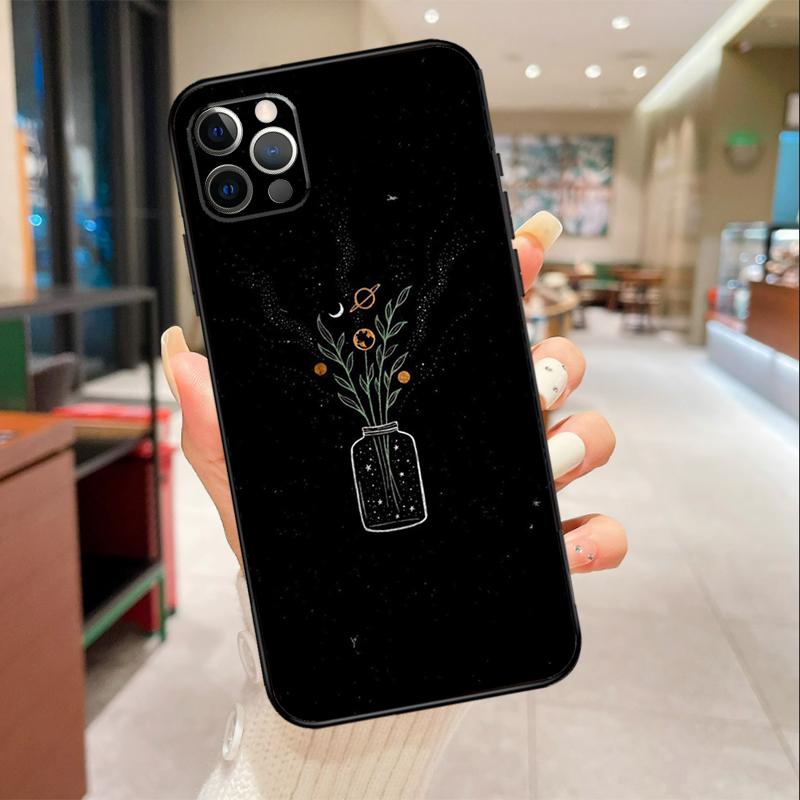 

Constellations Stars Sun Moon Galaxy Phone Case For iPhone 17 Air 16 15 13 11 12 14 Pro Max mini 15 16 Plus 16e Protective Cover iPhone 17Pro MAX