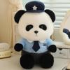 Police Bear Doll Giant Panda Plush Toy Police Network Produces a Panda Police Publicity Gift