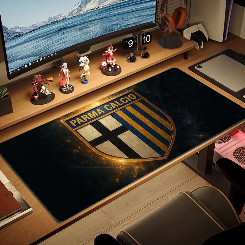 Parma Calcio Print  Cushion Non-slip Laptop Tablet Big Mousepad XXL Mat Mini PC Playmat With Lock edge