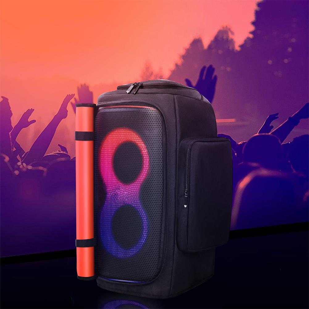 Party Speaker Dust Cover Zipper Closure Double-Sided Speaker Storage Bag Wear Resist for JBL Partybox 110/JBL Partybox Club 120