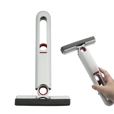 Portable Self-Squeeze Mini Mop - Wet and Dry Use, Strong Absorbent Cleaning - Ideal for Bathrooms, Kitchens, Floors and More