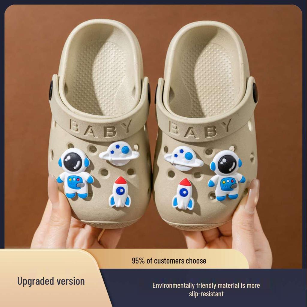 2026 Bestselling Kids' Closed-Toe Clogs: Unisex, Soft, Non-Slip Sandals for Home and Outdoor Use