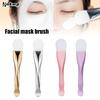 1Pc Soft Head Makeup Silicone Facial Mask Brush Professional Mud Cream Brushes Diy Skin Care Foundation Gel Cosmetic Beauty Tool