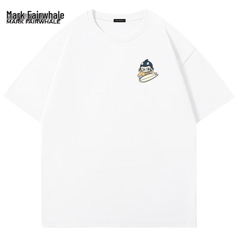 Mark Fairwhale Men's Trendy Loose Fit Short Sleeve T-Shirt