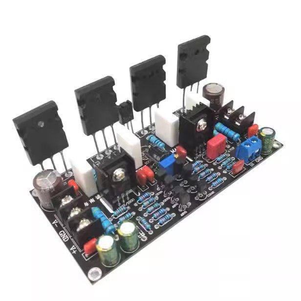 200W High Power Audiophile Amplifier Board with 1943+5200 Complementary Pair