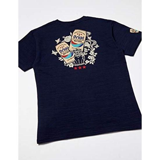 Orion Beer Shisa (Navy) Brewery Collaboration T-Shirt (Okinawa) Unisex Adult