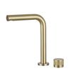 Separate bathroom faucet, basin height and width basin faucet mixer tap single handle rotary control cold and hot basin faucet