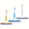 3-in-1 Multifunctional Glass Cleaning Tool with Sprayer, Plastic, for Kitchen, Toilet - Efficient Mirror and Window Scraper