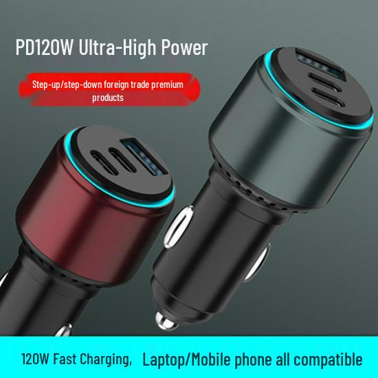 66W Super PD Fast Car Charger for Huawei, Apple, and Oppo