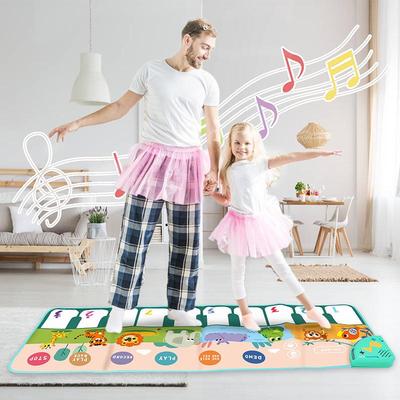 שטיח פסנתר צעדים לתינוק - שטיח משחק והתפתחות רב-תכליתי לילדים