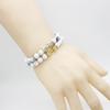 2023 Best-Selling White Turquoise Dumbbell Bracelet