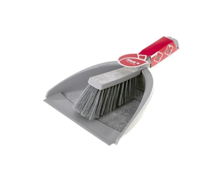 Deluxe Home Cleaning Broom & Dustpan Set - Durable Plastic