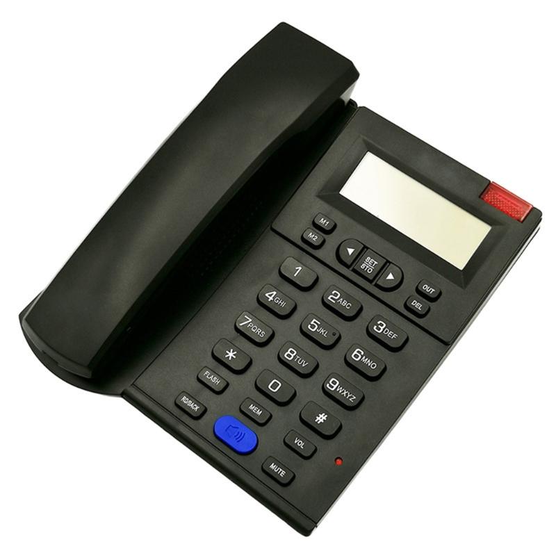 Corded Landline Telephone Landline Desktop Landline Phone Noise Reduction Calling Suitable for Home Hotel Office