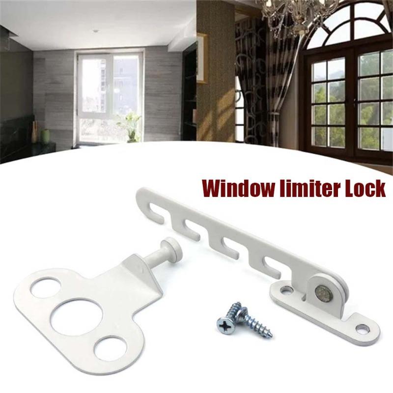 Child Safety Lock Stopper Falling Prevention Lock Limiter Care for Baby Child Protection Window Restrictor Adjustable Windowlock